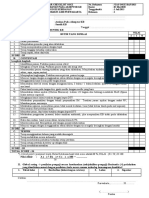 LEMBAR CHECKLIST Suntik KB