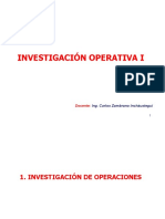 Investigacion de Operaciones