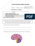 Teste de Ciências - GPI