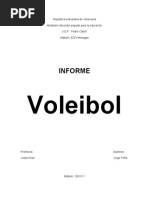 Download Informe Educ Fisica VolleyBall by Jorge Enrique Pea SN47634501 doc pdf
