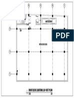 A B C D E: Roof Deck Lighting Lay-Out Plan