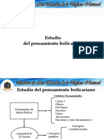 Estudio Del Pensamiento Bolivariano José Antonio Bravo Iglesias3