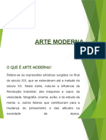 Arte Moderna: Movimentos e Estilos