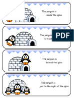 Pingvin Domino Plakat Kartochki