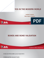 Lesson 12 - Bonds and Validation PDF