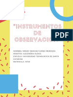 Instrumentos de Observacion