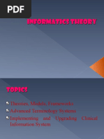 6 Informatics Theory and Terminology System