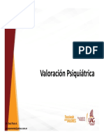 Valoracion Psiquiatrica