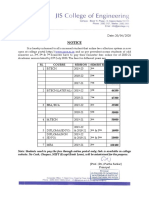 Fees Notice