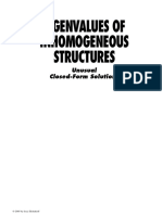 Eigenvalues of Inhomogenous Structures-CRC Laurie Kelly - (2005)