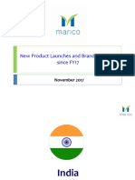 Marico - New Product Launches and Brand Restages Since FY17 - November 2...