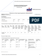 (/Nirfindia/Home) Welcome To Data Capturing System: Management Full Report