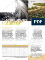 Cambio Climático y La Producción de Alimentos PDF