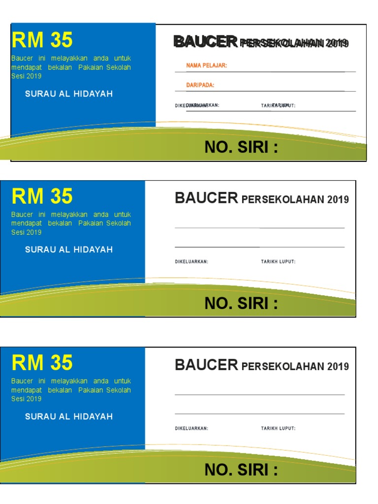 Voucher Template | PDF