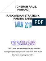 Rancangan Strategik Panitia Sains Tahun 2010
