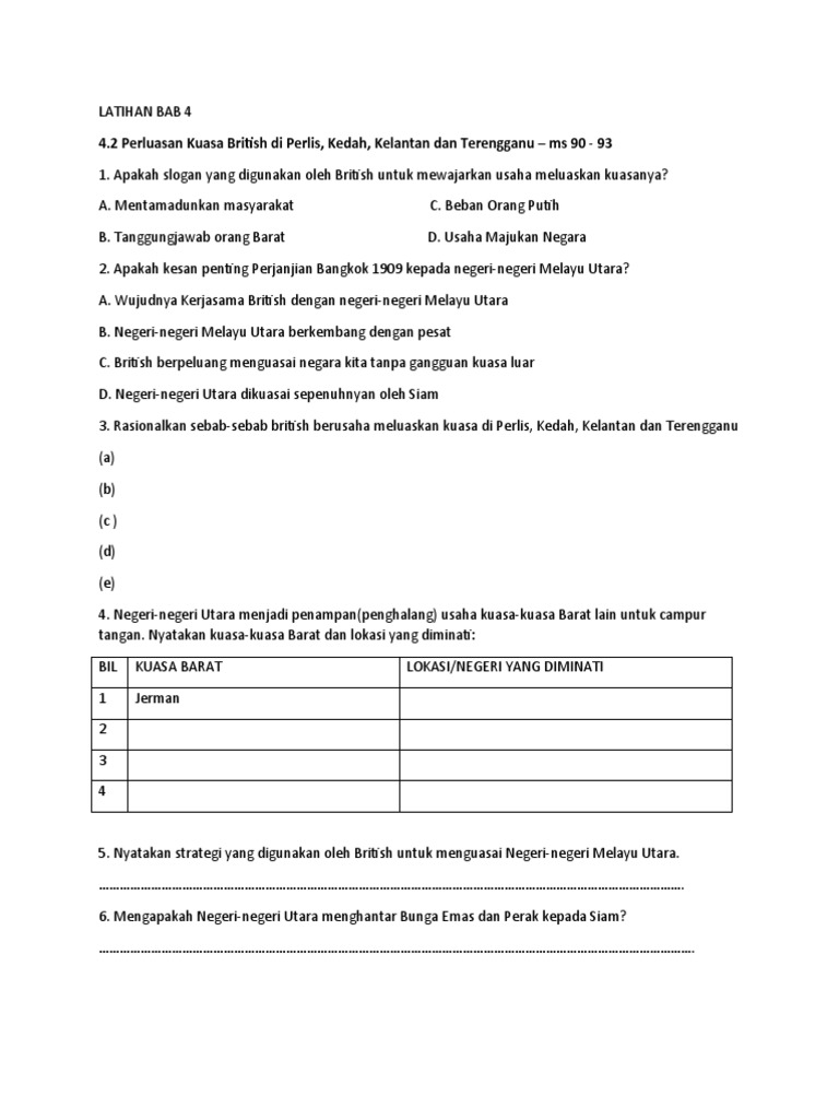 Latihan Bab 4 Pdf