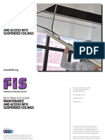 FIS Best Practice Guide Maintenance and Access Into Suspended Ceilings