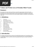 Wetted Surface Area Calculation Guide | PDF | Area | Geometry