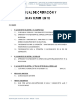 Operacion y Mantenimiento PDF