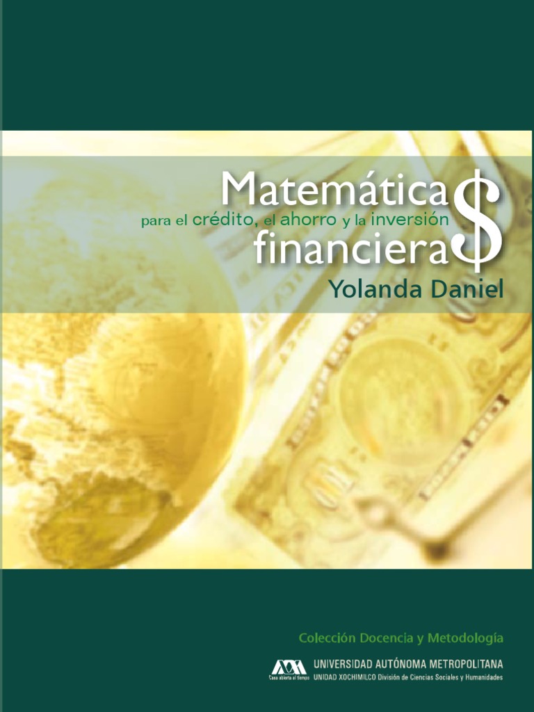 Matematicas Financieras 1 | PDF | Interés | Finanzas Matemáticas