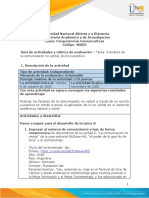 Guía de actividades y rúbrica de evaluación – Tarea  3 Análisis de la comunicación no verbal, texto expositivo.