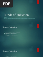 Kinds of Induction II