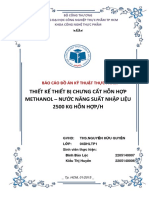 Đồ Án Chưng Cất Methanol Nước