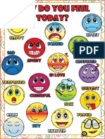 Feelings and Emotions Poster Classroom Posters - 79504