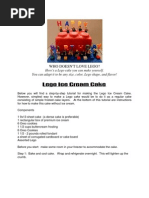 Lego Cake Tutorial