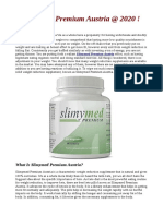 Slimymed Premium Austria"Where To Buy" Benefits & Side Effects (Website) !