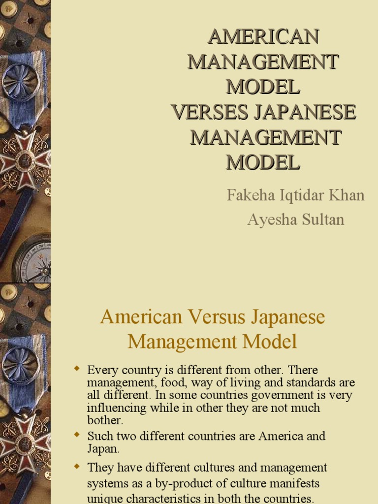 American vs Japanese Management Styles | PDF | Employment | Accountability
