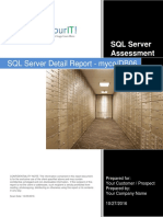 SQL Server Detail Report