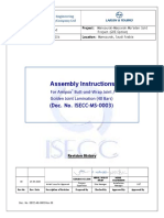 ISECC-MS-0003 - ASSEMBLY INSTRUCTIONS - BUTT WRAP JOINT LAMINATION 40 BAR Rev.00