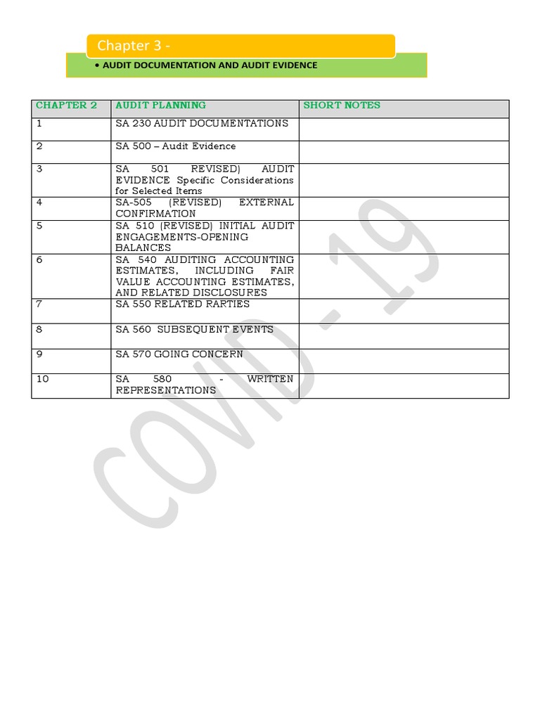 Audit Documentation Essentials | PDF | Internal Control | Audit