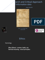 2019 HCMV - Ethics and Critical Approach