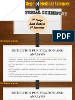 Baghdad College Medical Sciences Detection, Analysis & Purification Lecture