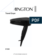 Remington D1500 Travel Dryer