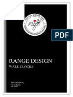 Range Design: Wall Clocks