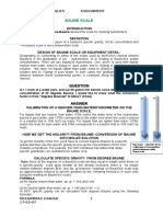 BAUME SCALE Hydrometer PDF