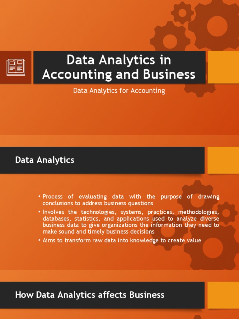 Data Analytics in Accounting Practices | PDF | Analytics | Data Analysis