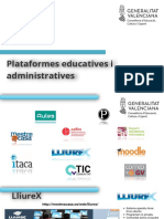 Plataformes Educatives I Administratives 169
