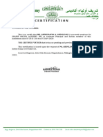 4-Certificate of No Pending Case or Previous Case