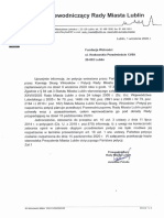 2020.09.04 Urząd Miasta Lublin- Odnosnie Rozpatrzenia Petycji