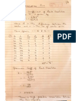 Rank Correlation - Solved Eg