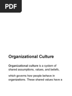 Organizational Culture