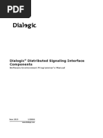 Dialogic Distributed Signaling Interface Components