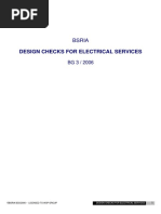 BSRIA-Design Checks Electrical Services PDF