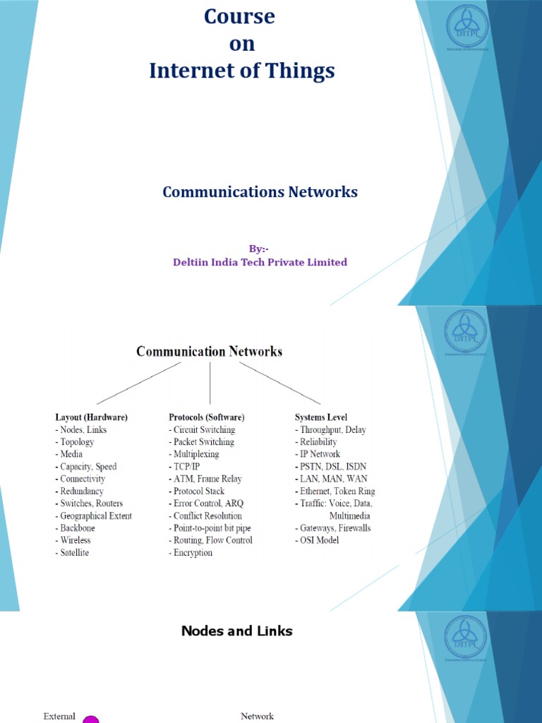 IoT Communications Networks Overview | PDF | Osi Model | Computer Network