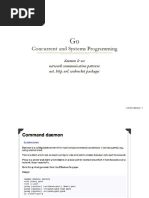 Concurrent and Systems Programming: Daemon & Ws Network Communication Patterns Net, HTTP, Url, Websocket Packages