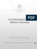 Guia Medotologica de Los Deberes Funcionarios PDF